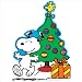 Snoopy & Woodstock Christmas Tree Cardboard Stand-Up
