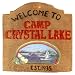 Camp Crystal Lake Sign