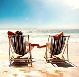A Couple Resting on the Deck Chairs 24W x 23H Peel and Stick Wall Decal by Wallmonkeys 51lEjhbJSJL. SL160 A Couple Resting on the Deck Chairs 24W x 23H Peel and Stick Wall Decal by Wallmonkeys