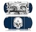 MusicSkins MS-ROCA110014 Sony PSP Slim- Rocawear- Skull Skin