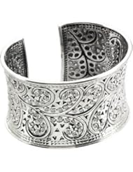 Sterling Silver Fashion Cuff Bracelet: 41.75 mm