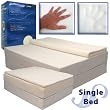 Memory Foam Mattress Topper for a Single Twin Bed