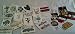 WWE Stickers and Tattoos - 14 Tats & 10 Stickers