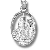 University of Michigan Union Pendant (Silver)