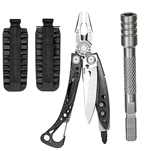Leatherman Skeletool Stainless Steel CX MultiTool 7 Tools in 1 + 42