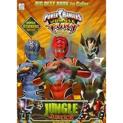 PR Jungle Fury "Jungle Justice" Big Best Btc with Stickers (Power Rangers)