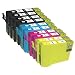 10 Druckerpatronen kompatibel f�r Epson T1281 - T1284 EPSON Stylus Office BX 305F EPSON Stylus S22, SX 125, SX 420W, SX 425W