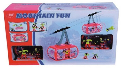 Dickie 203643712 - Mountain Fun, batteriebetriebene Seilbahn mit 2 Stationen, Zubeh&ouml;r Preisvergleich