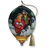 Magical Nativity Hand-painted Artist Susan Winget 3in Ornament