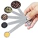 Kollea Stainless Steel Measuring Spoons for Dry and Liquid Ingredients, 5 Pieces Set