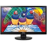 ViewSonic VA2446M-LED 24-Inch LED-Lit LCD Monitor, Full HD 1080p, DVI/VGA, Speakers, VESA