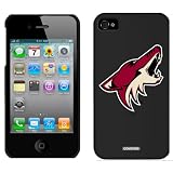 NHL Phoenix Coyotes - Primary Logo design on AT&T, Verizon and Sprint iPhone 4 / 4S Case by Coveroo