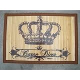 Area Rug for Kitchen Rug, Kitchen Sink Mat, Doormat, and Outdoor Use - 2 ft x 3 ft, Says: Carpe Diem by Peacock Park