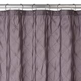 Fleur De Lis Embroidered Shower Curtain
