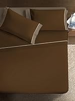Ipersan Juego De Sábanas Double Color (Café/Taupe)