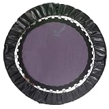 Half-Fold Rebounder Mini-Trampoline: Lifetime All Parts Warranty - Folding Portable Jogging / Fitness Small Tramp Excercise Equipment