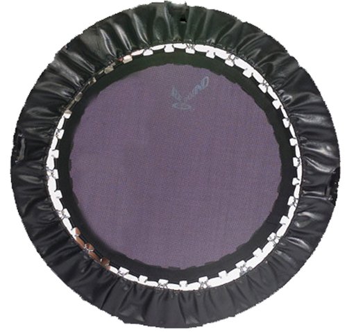 Half-Fold Rebounder Mini-Trampoline: Lifetime All Parts Warranty - Folding Portable Jogging / Fitness Small Tramp Excercise Equipment