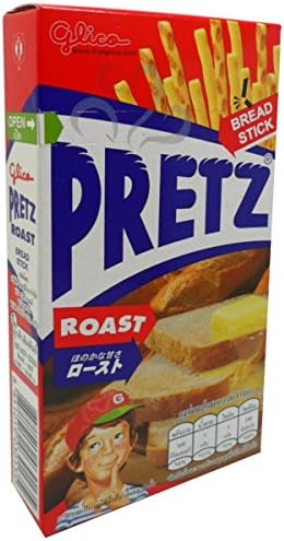 Glico Pretz bread stick roast flavor 38G (1.34 Oz) X 2 Boxes