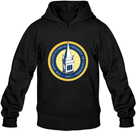 FANNG Men's NCAA University Of California Hoodie Black M