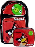 Angry Birds Backpack Matching Lunch Box & Plush Keychain