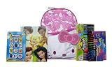 Hello Kitty Pink Large Backpack Bundle With School Supplies
