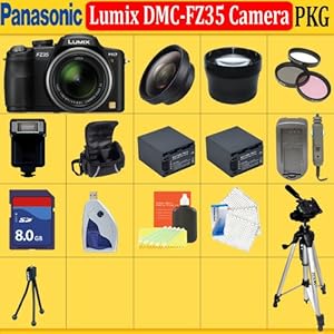 Panasonic Lumix DMC-FZ35 Digital Camera Set