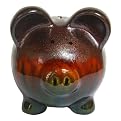 Reactive Stone Piggy Bank - Brown