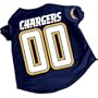 Officially Licensed by the NFL - San Diego Chargers Dog Football Jersey - Medium
