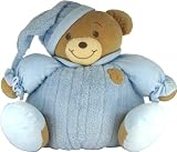 Baby Bow Huge Goodnight Stuffed Teddy Bear in Blue