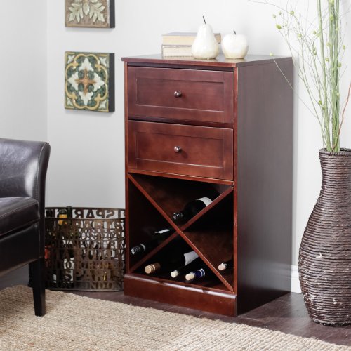 Lucca Home Storage with Drawers - Espresso