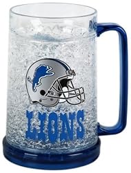 Detroit Lions 16oz Crystal Freezer Mug