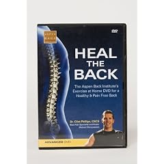 Aspen Back & Body - Heal the Back - Follow Up DVD. Get Relief From Lower Back Pain by Following this Award Winning DVD.