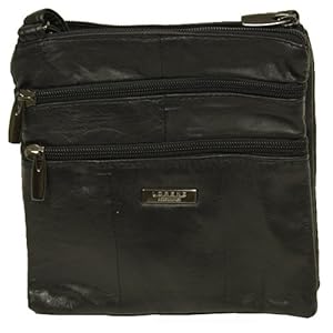 Lorenz Genuine Small Soft Leather Cross Body/Shoulder Bag(1) - 1941