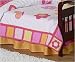 51lFs3Dor7L. SL75  Pink and Orange Butterfly Bed Skirt for Crib and Toddler Bedding Sets by JoJo Designs