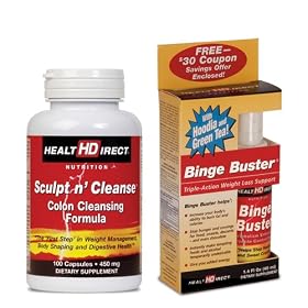 Sculpt n' Cleanse 100ct + FREE Binge Buster Appetite Suppressant by Sculpt n' Cleanse
