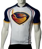 NHL Atlanta Thrashers Men's Cycling Jersey, White, X-Small