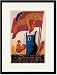 Black Framed/Matted Print 17x23, Fifth National Convention for Vocational Training