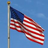 Best Choice Products&reg; Flagpole Telescopic 16' Aluminum Flag Pole Outdoor Garden Solid Construction new