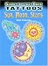 Glow-in-the-Dark Tattoos Sun, Moon, Stars
