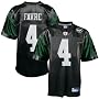 Reebok NFL Equipment New York Jets #4 Brett Favre Black Alternate Replica Jersey