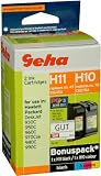 2 Geha Tintenpatronen im Multipack für HP ersetzt Nr. 45+78 schwarz + farbig