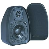 BIC AMERICA DV32-B 3.5" Bookshelf Speakers (Black)