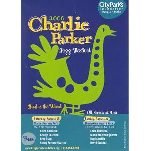Charlie Park Jazz Festival 2006 (Bird is the Word) Lobby Card Music Postcard Print - 4x6