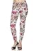 Womens Classical Floral Print Leggings - Fashion Leggings - Leggings - Clothing