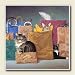 Absorbastone Bag Ladies Kittens Cats Coasters Set/4
