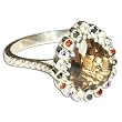 Silver Gemstone Ring Mens Jewelry (rng326)