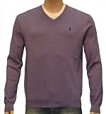 Polo Ralph Lauren Men's Cotton Sweater-Plum