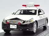 RAIS 1/43 NISSAN SKYLINE 350GT V36 PATROL CAR 2008 北海道警察交通部交通機動隊車両 2008