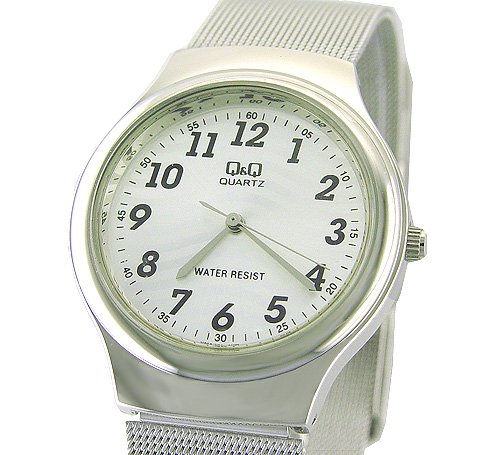 Click here for NEW Q&Q Men/ Ladies Water Resist Mesh Dress Watch prices