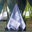 Three Pieces Tea Towels Set, Manifica in Linen Cotton